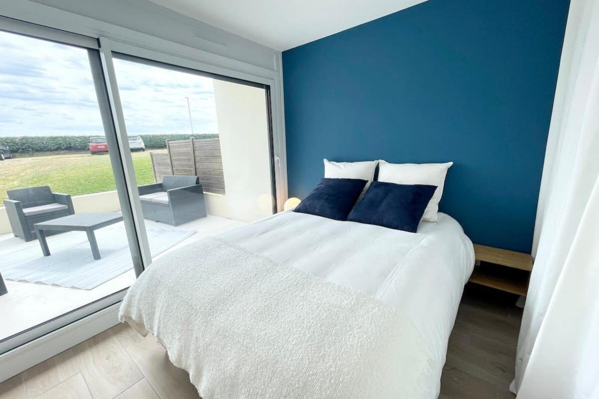 T3 Neuf Archi Cocooning Terrasse Face A La Mer Ploemeur Exterior photo
